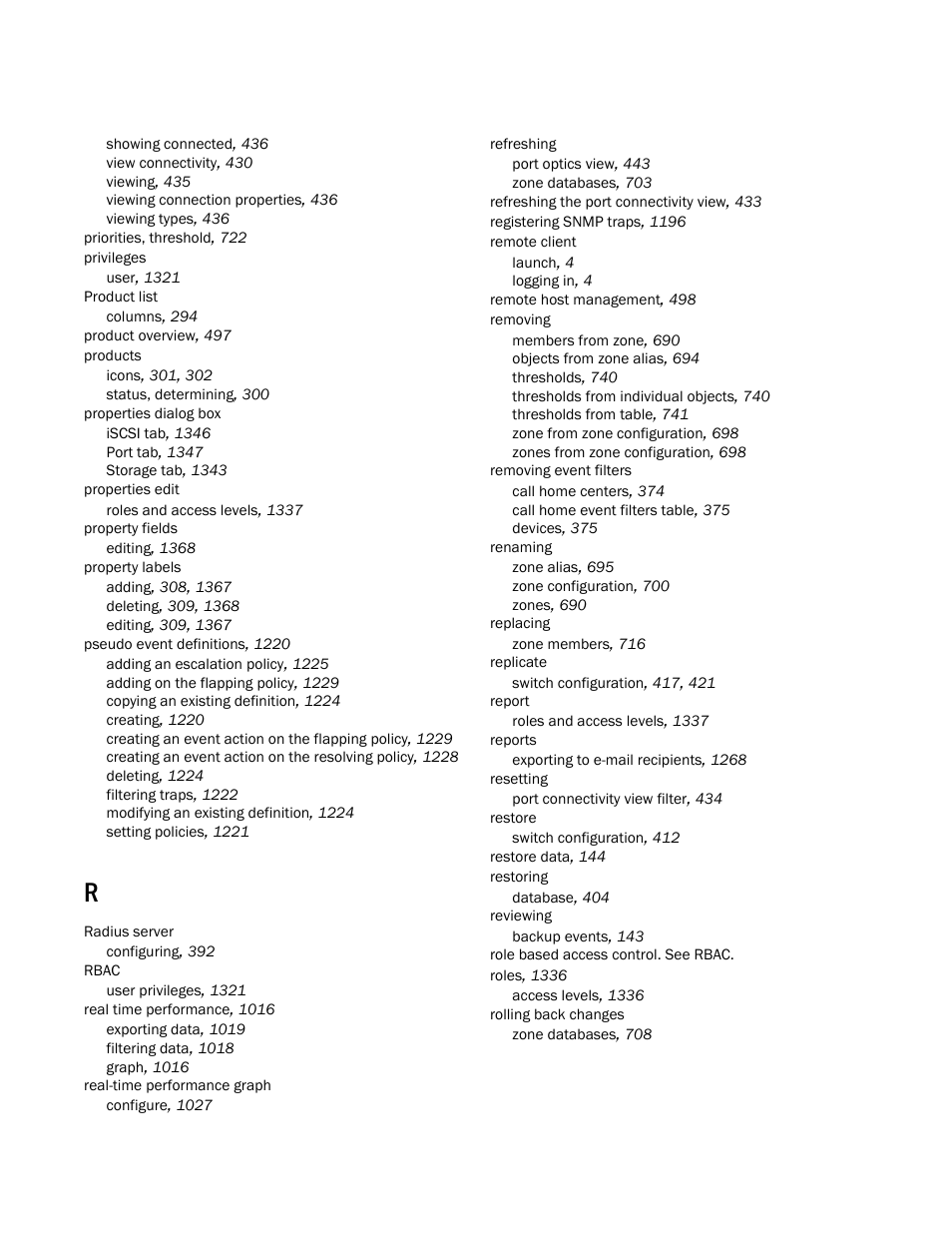 Brocade Network Advisor IP User Manual v12.1.0 User Manual | Page 1765 / 1770