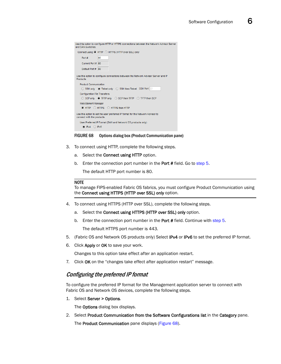 Configuring the preferred ip format | Brocade Network Advisor IP User Manual v12.1.0 User Manual | Page 231 / 1770