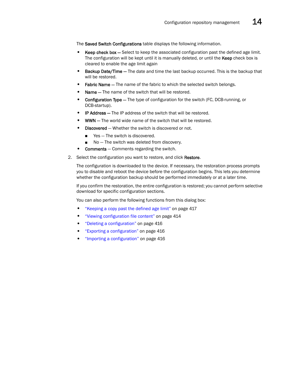 Brocade Network Advisor IP User Manual v12.1.0 User Manual | Page 467 / 1770