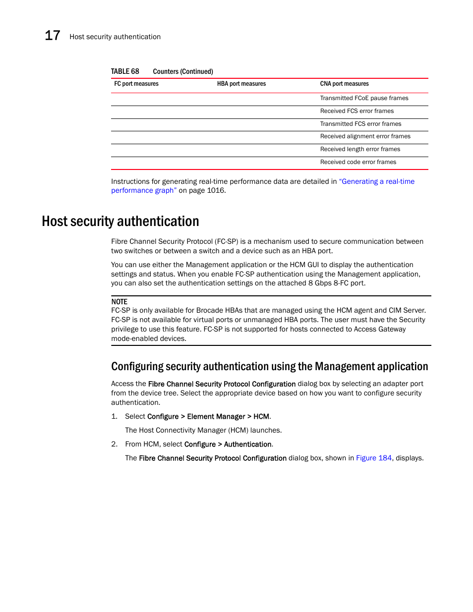 Host security authentication | Brocade Network Advisor IP User Manual v12.1.0 User Manual | Page 574 / 1770