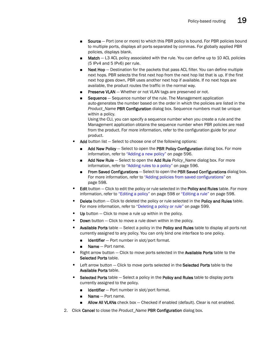 Brocade Network Advisor IP User Manual v12.1.0 User Manual | Page 649 / 1770
