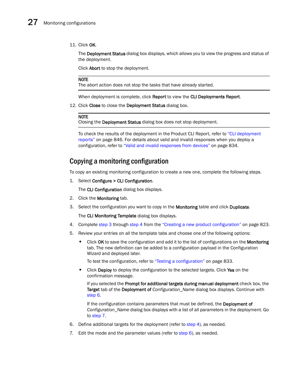 Copying a monitoring configuration | Brocade Network Advisor IP User Manual v12.1.0 User Manual | Page 898 / 1770