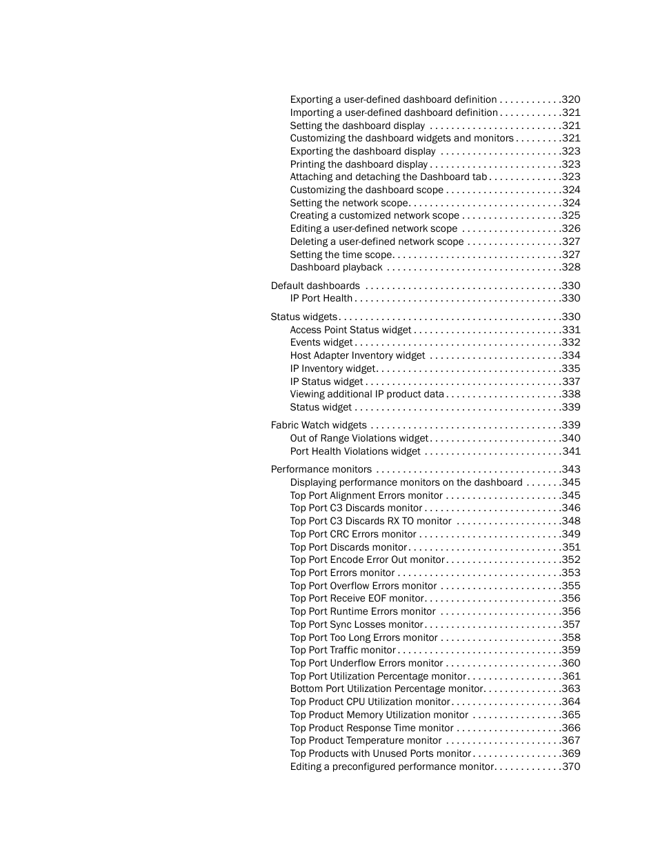 Brocade Network Advisor IP User Manual v12.3.0 User Manual | Page 11 / 1928