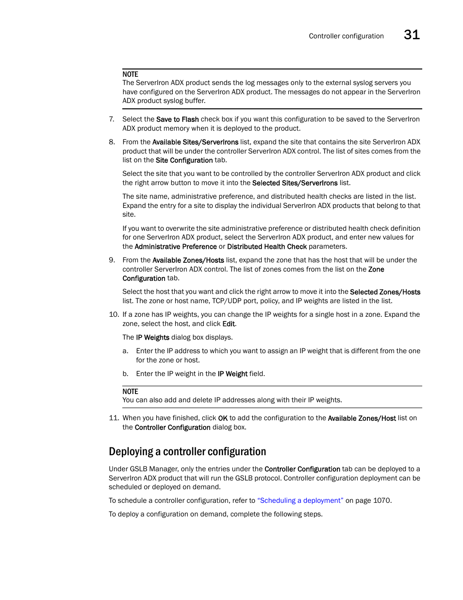 Deploying a controller configuration | Brocade Network Advisor IP User Manual v12.3.0 User Manual | Page 1121 / 1928