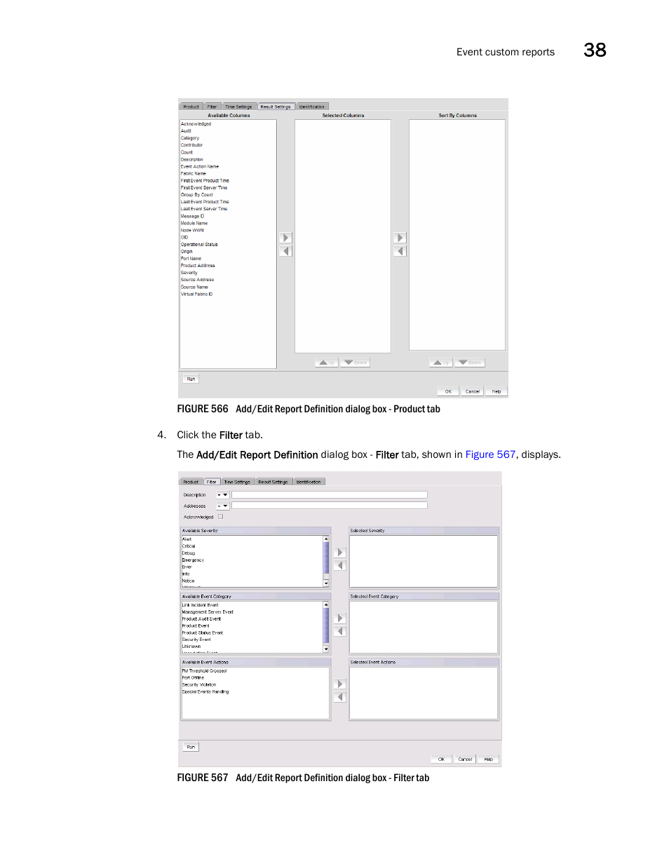 Figure 566, Displa | Brocade Network Advisor IP User Manual v12.3.0 User Manual | Page 1383 / 1928