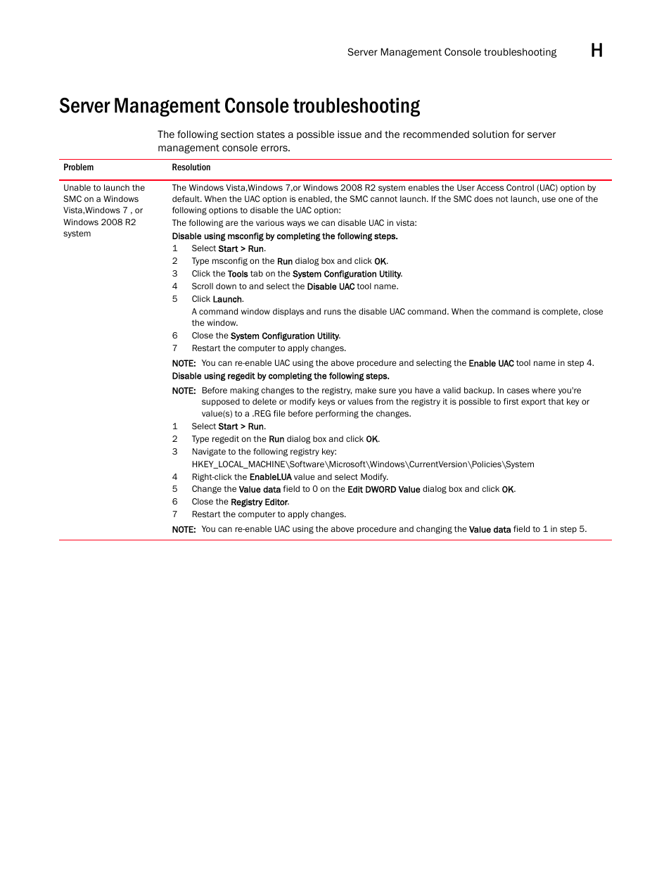 Server management console troubleshooting, Server management console troubleshooting 9 | Brocade Network Advisor IP User Manual v12.3.0 User Manual | Page 1561 / 1928