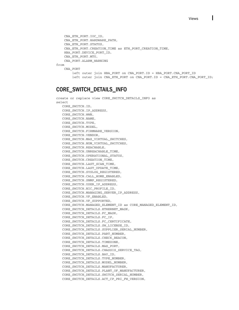 Core_switch_details_info | Brocade Network Advisor IP User Manual v12.3.0 User Manual | Page 1807 / 1928