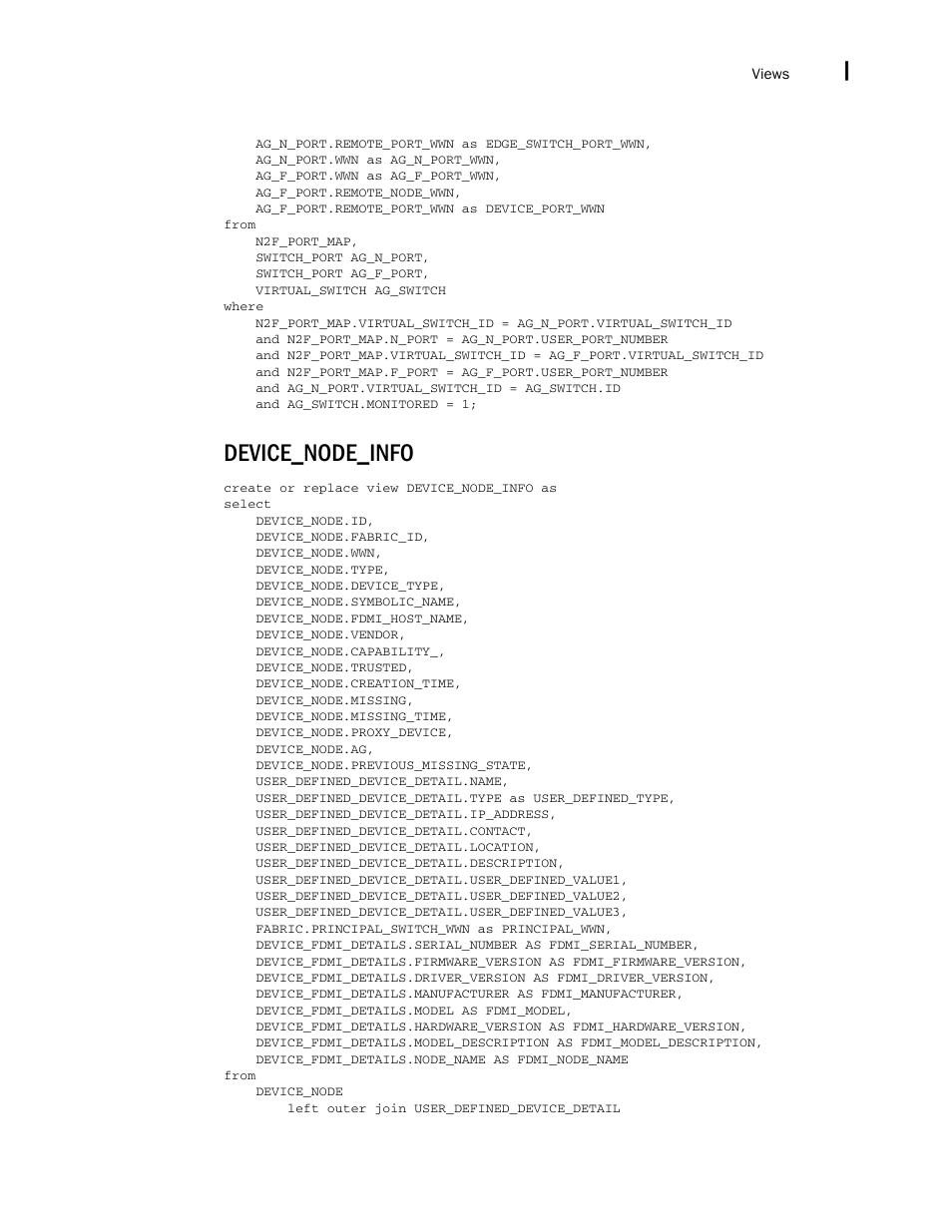 Device_node_info | Brocade Network Advisor IP User Manual v12.3.0 User Manual | Page 1821 / 1928