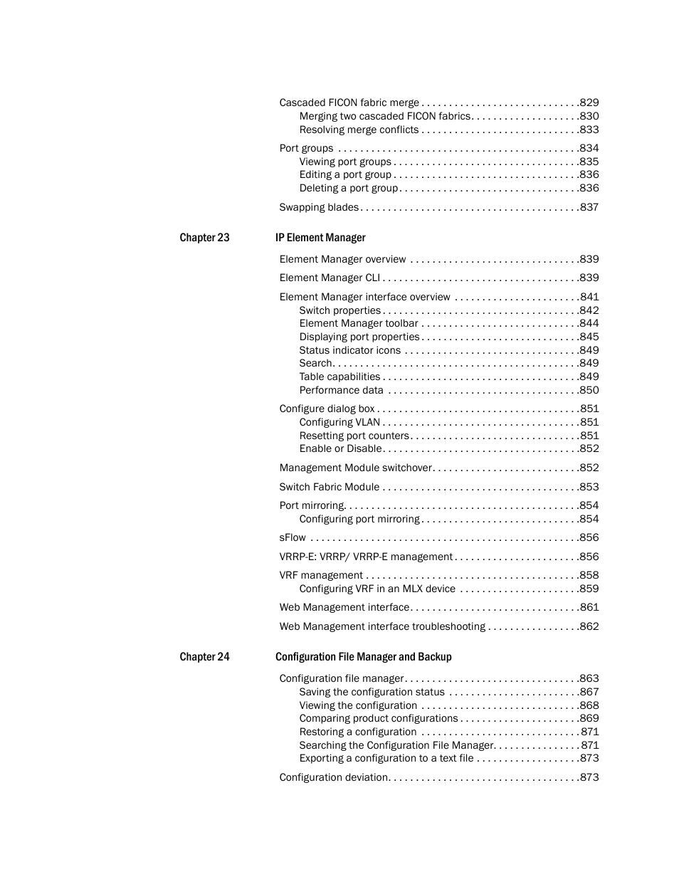 Brocade Network Advisor IP User Manual v12.3.0 User Manual | Page 23 / 1928