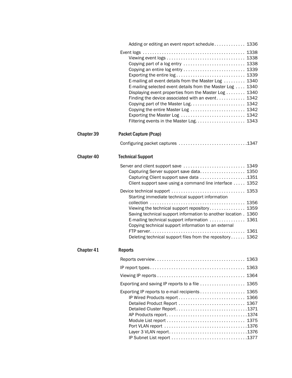 Brocade Network Advisor IP User Manual v12.3.0 User Manual | Page 33 / 1928