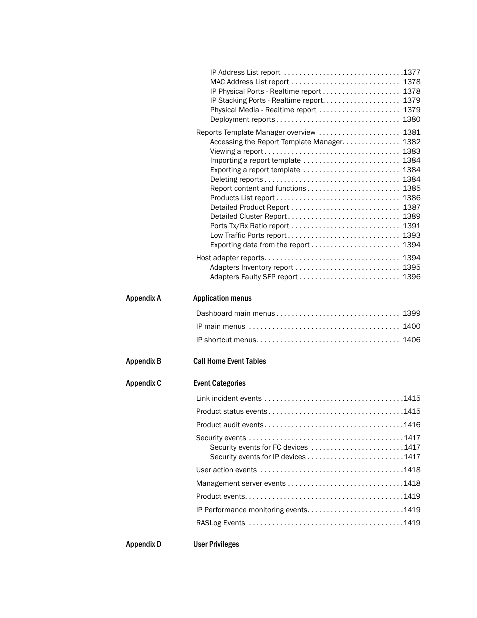 Brocade Network Advisor IP User Manual v12.3.0 User Manual | Page 34 / 1928