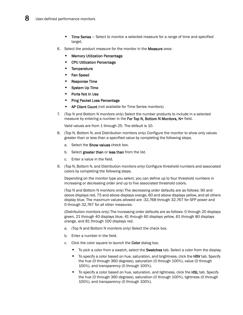Brocade Network Advisor IP User Manual v12.3.0 User Manual | Page 430 / 1928