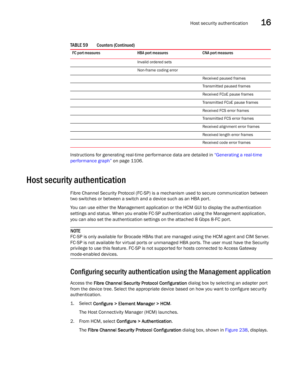 Host security authentication | Brocade Network Advisor IP User Manual v12.3.0 User Manual | Page 643 / 1928