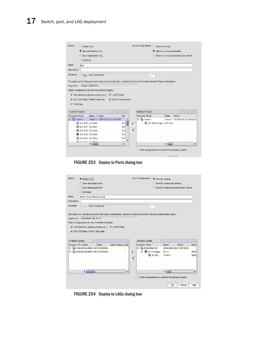 Figure 253, Figure 254 | Brocade Network Advisor IP User Manual v12.3.0 User Manual | Page 690 / 1928