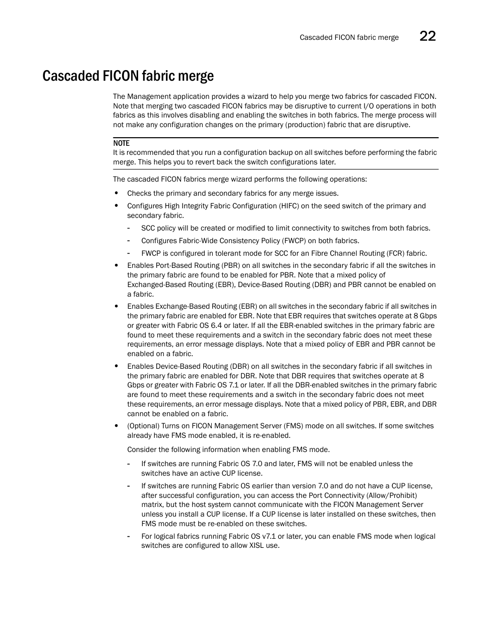 Cascaded ficon fabric merge, Eps in | Brocade Network Advisor IP User Manual v12.3.0 User Manual | Page 881 / 1928