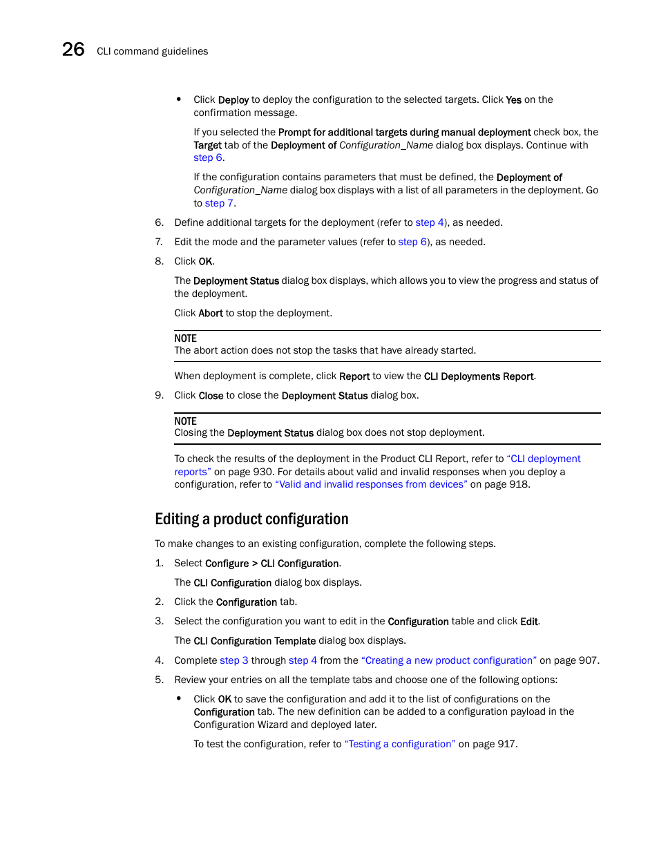 Editing a product configuration | Brocade Network Advisor IP User Manual v12.3.0 User Manual | Page 968 / 1928