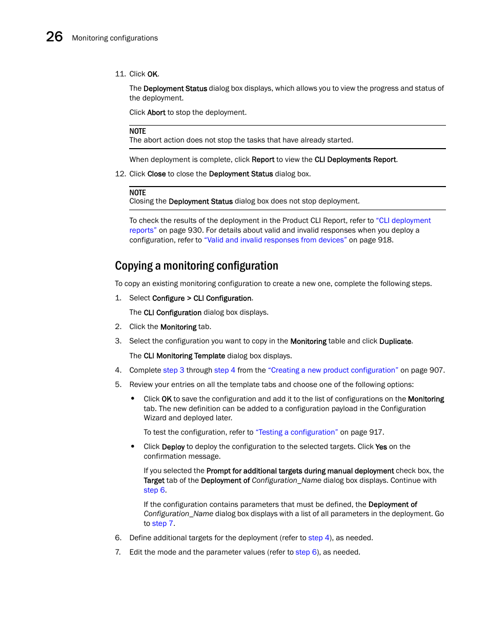 Copying a monitoring configuration | Brocade Network Advisor IP User Manual v12.3.0 User Manual | Page 980 / 1928