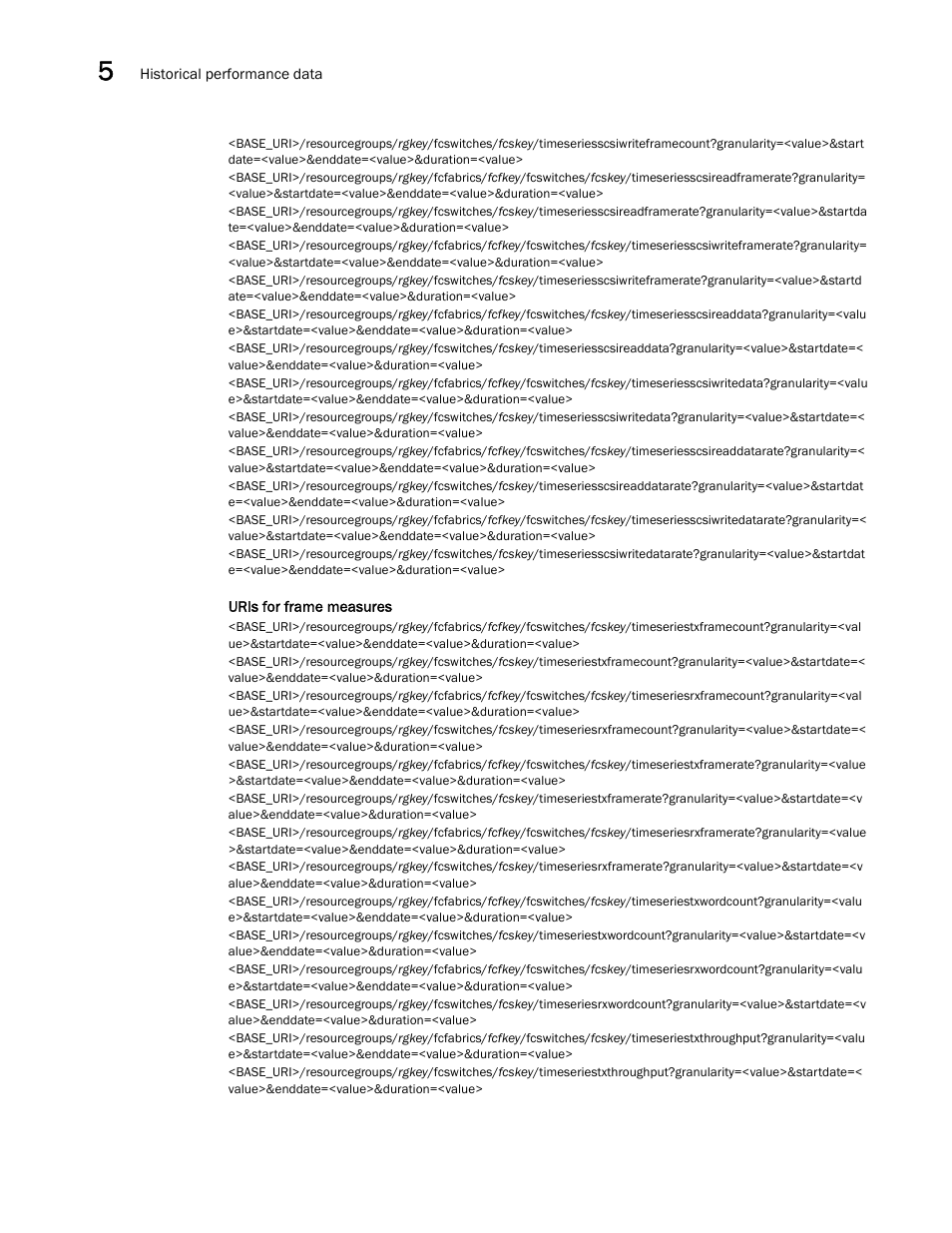 Brocade Network Advisor REST API Guide (Supporting Network Advisor 12.3.0) User Manual | Page 156 / 190