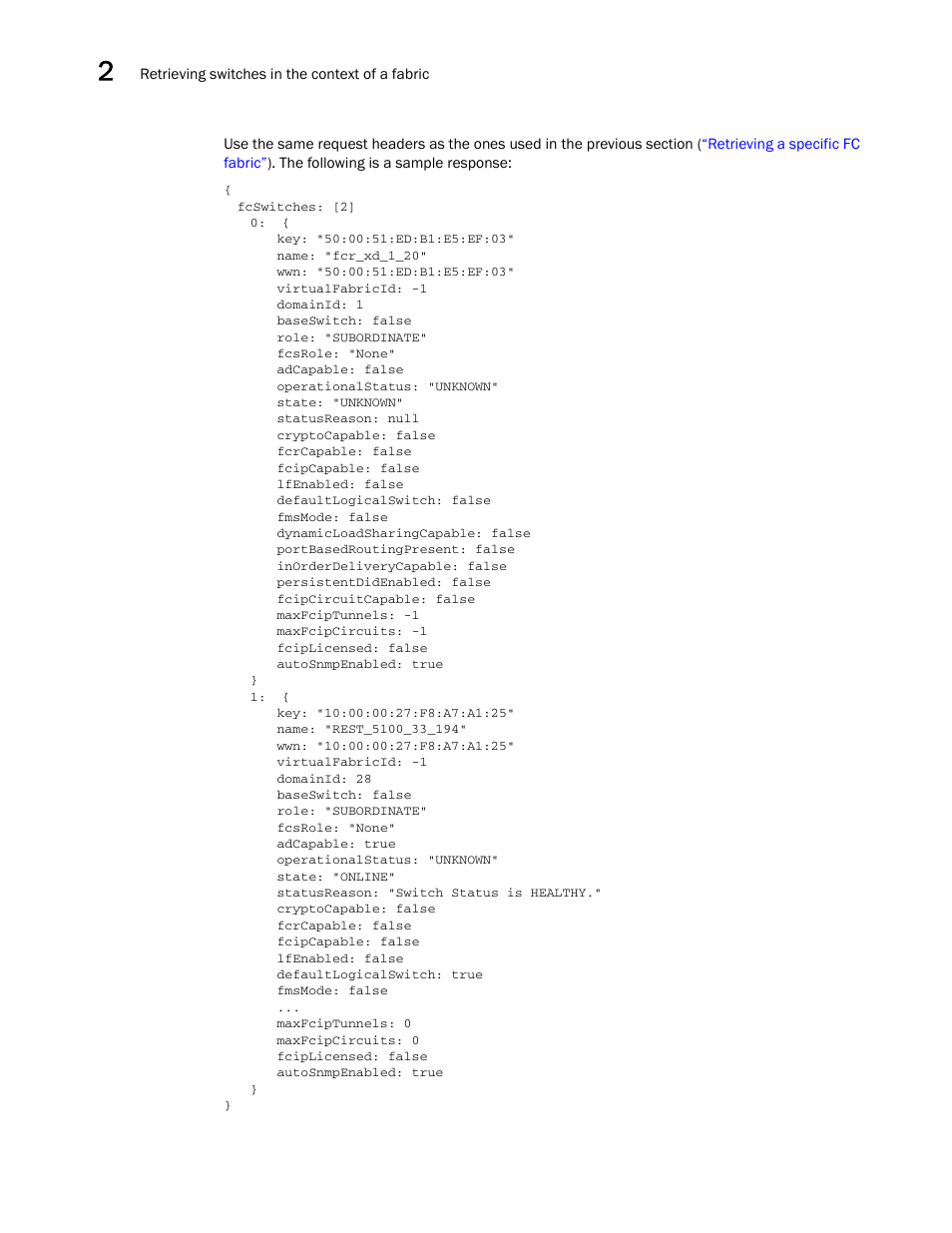 Brocade Network Advisor REST API Guide (Supporting Network Advisor 12.3.0) User Manual | Page 24 / 190