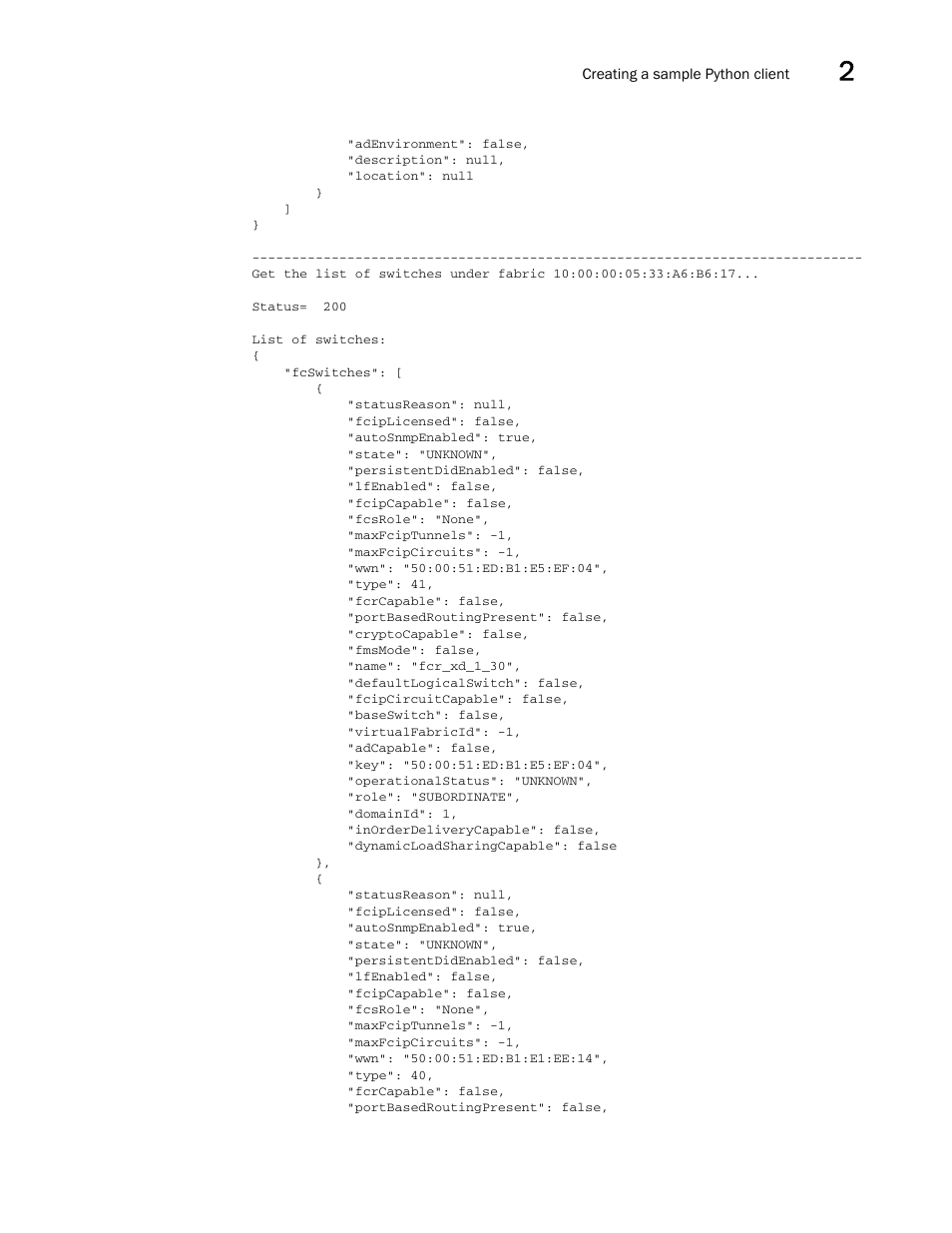 Brocade Network Advisor REST API Guide (Supporting Network Advisor 12.3.0) User Manual | Page 31 / 190