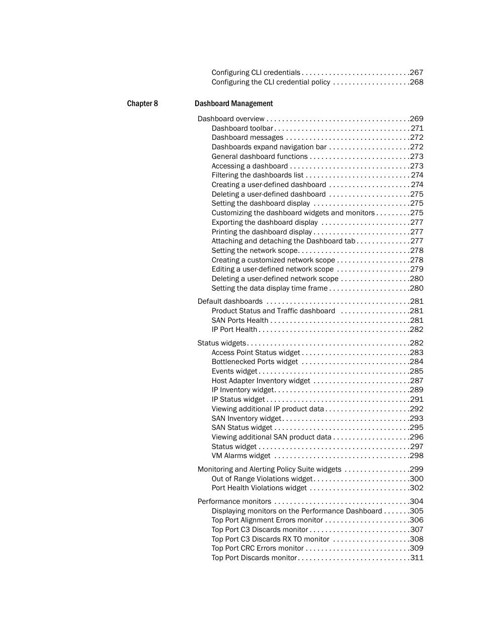 Brocade Network Advisor SAN + IP User Manual v12.1.0 User Manual | Page 10 / 2389