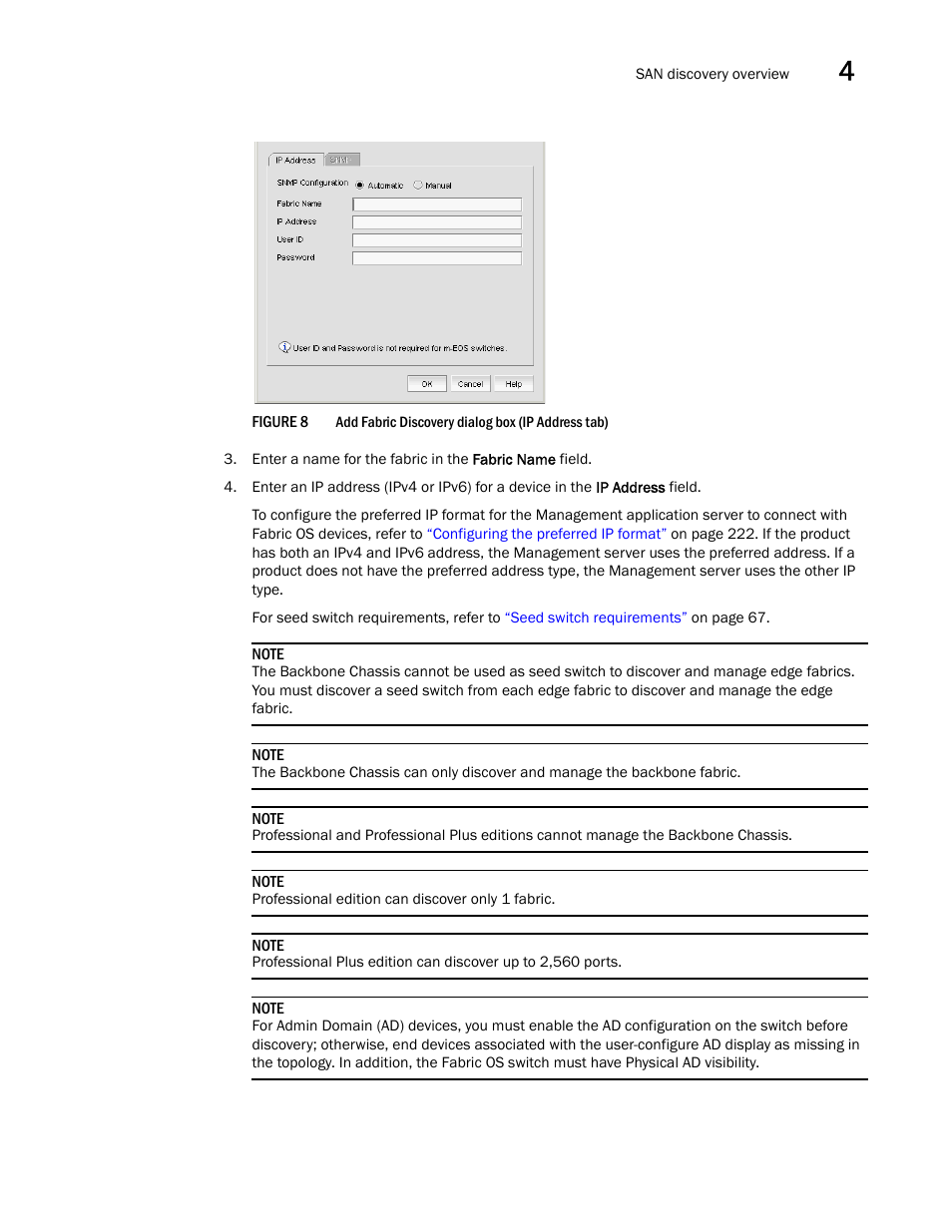Brocade Network Advisor SAN + IP User Manual v12.1.0 User Manual | Page 118 / 2389