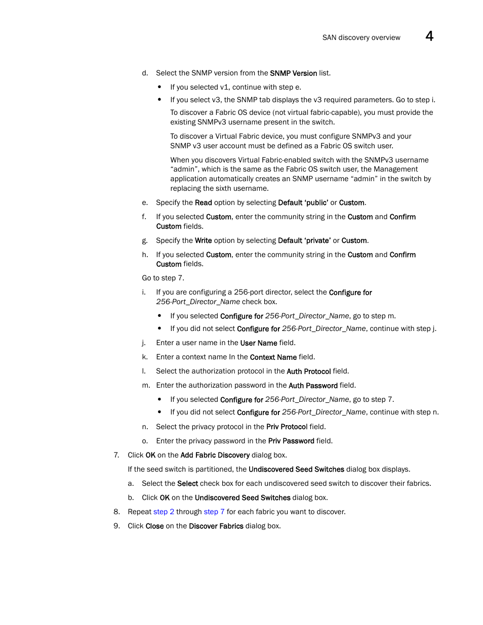 Brocade Network Advisor SAN + IP User Manual v12.1.0 User Manual | Page 120 / 2389