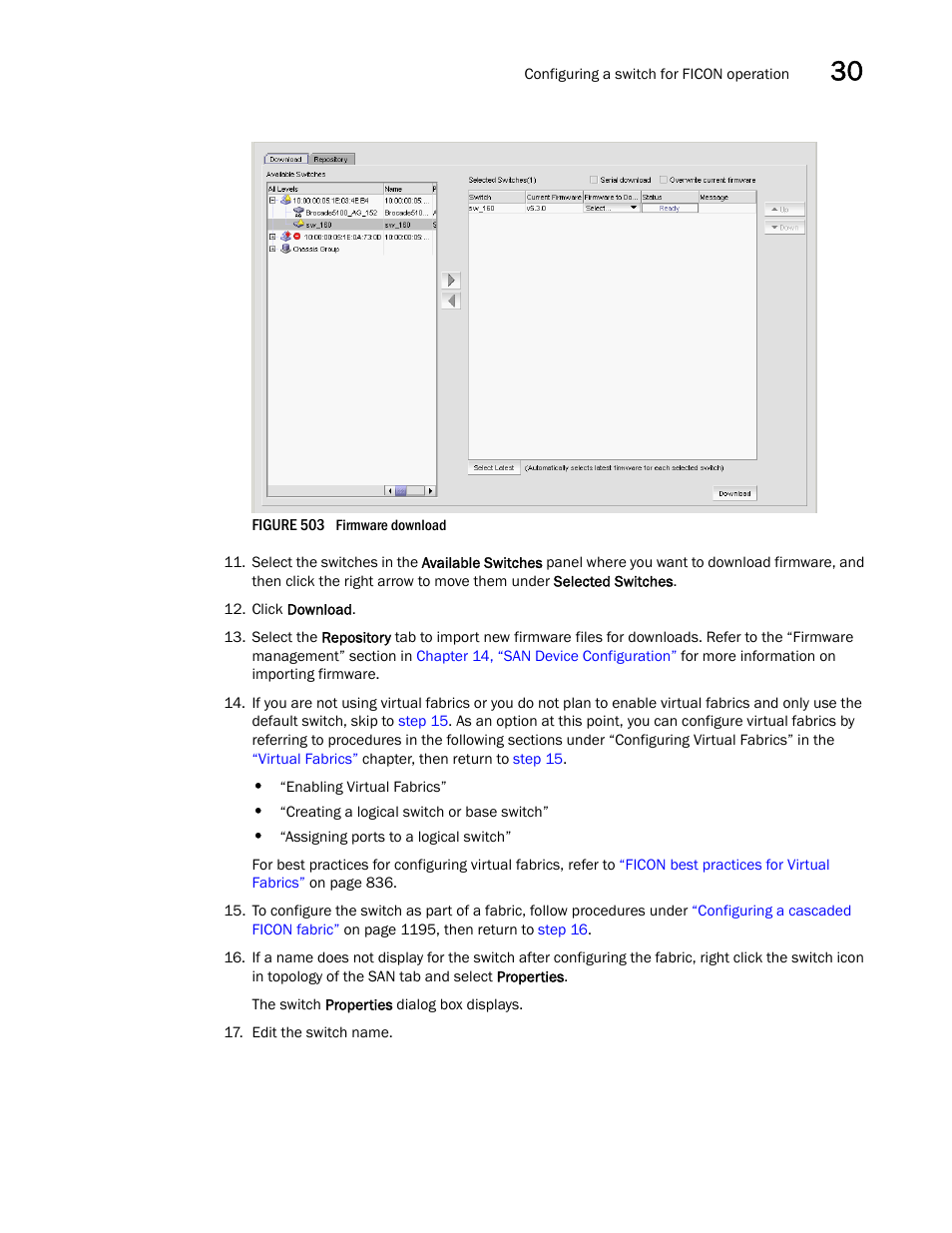 Figure 503 | Brocade Network Advisor SAN + IP User Manual v12.1.0 User Manual | Page 1236 / 2389