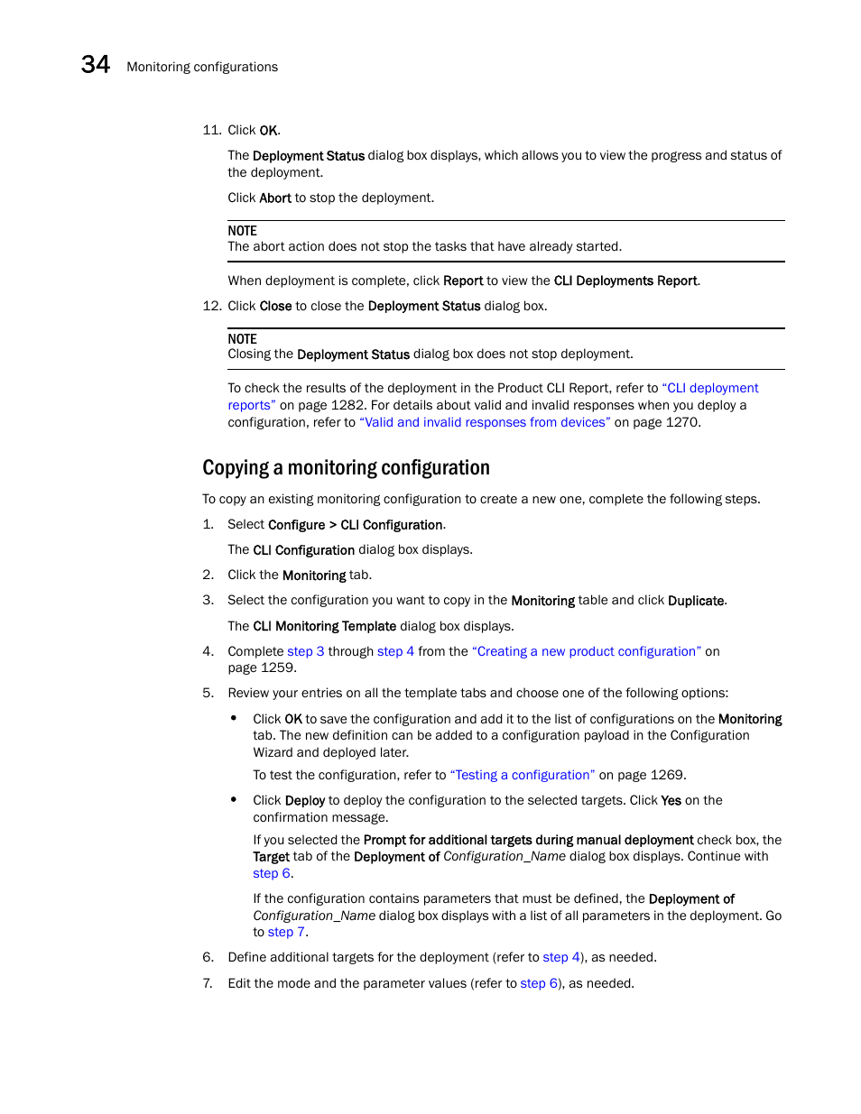 Copying a monitoring configuration | Brocade Network Advisor SAN + IP User Manual v12.1.0 User Manual | Page 1330 / 2389