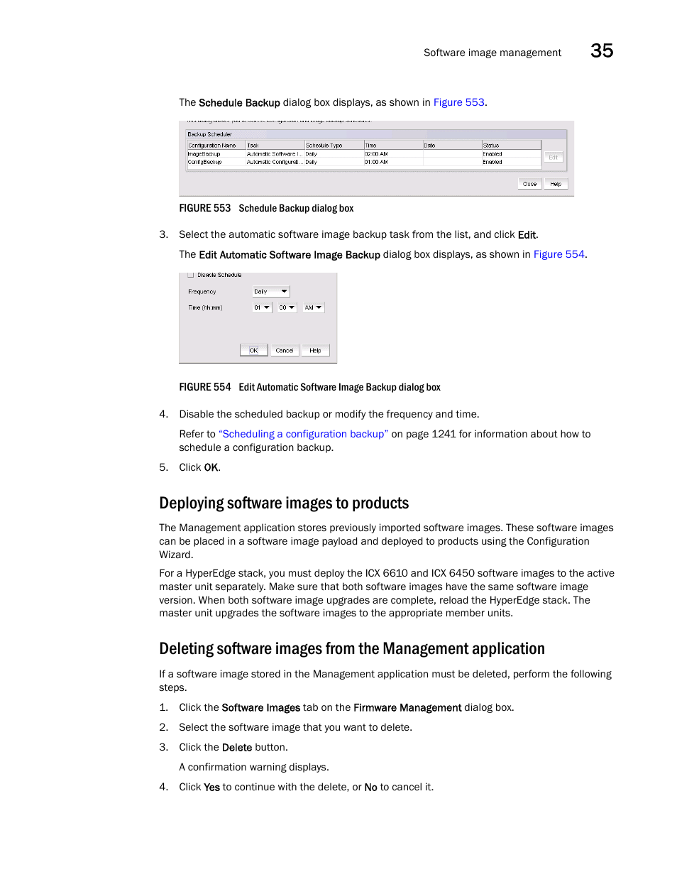 Deploying software images to products | Brocade Network Advisor SAN + IP User Manual v12.1.0 User Manual | Page 1342 / 2389