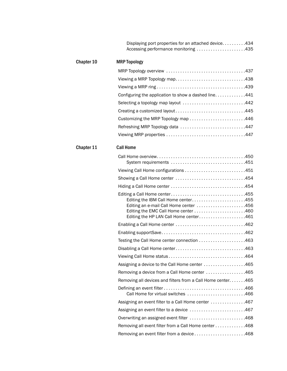 Brocade Network Advisor SAN + IP User Manual v12.1.0 User Manual | Page 14 / 2389