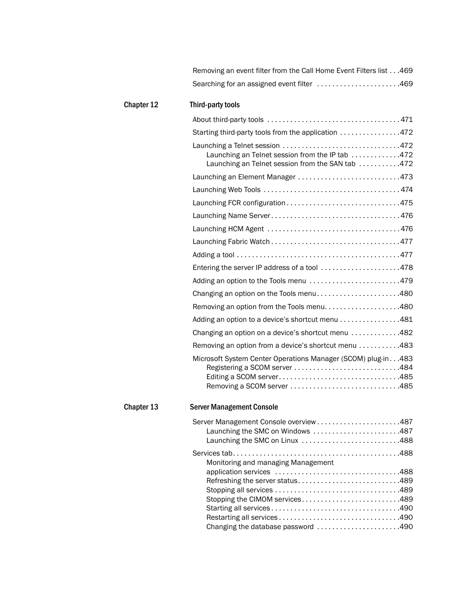 Brocade Network Advisor SAN + IP User Manual v12.1.0 User Manual | Page 15 / 2389