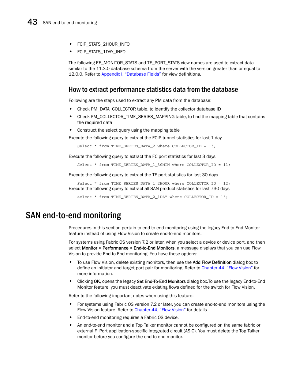 San end-to-end monitoring, San end-to-end monitoring 8 | Brocade Network Advisor SAN + IP User Manual v12.1.0 User Manual | Page 1525 / 2389
