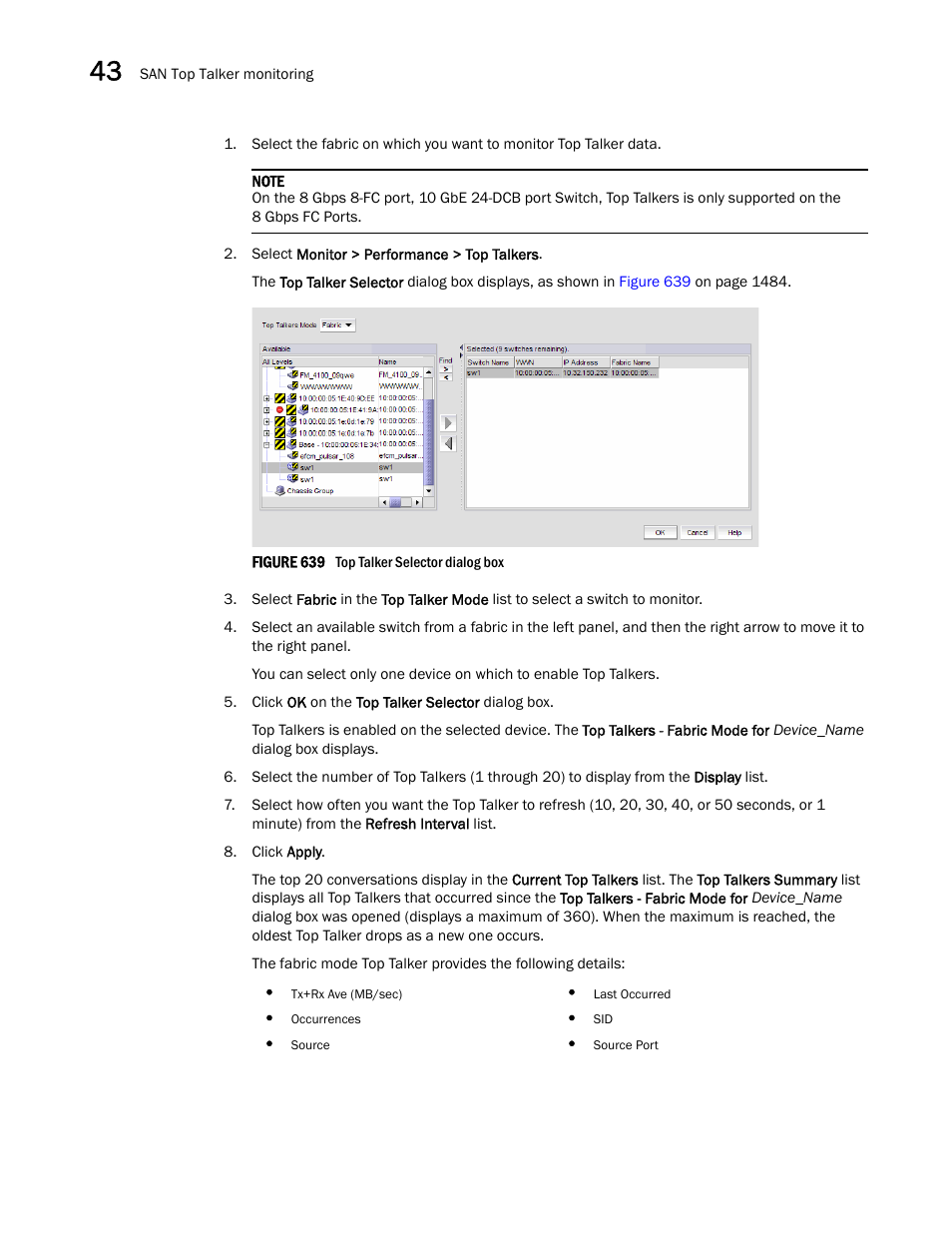 Brocade Network Advisor SAN + IP User Manual v12.1.0 User Manual | Page 1531 / 2389