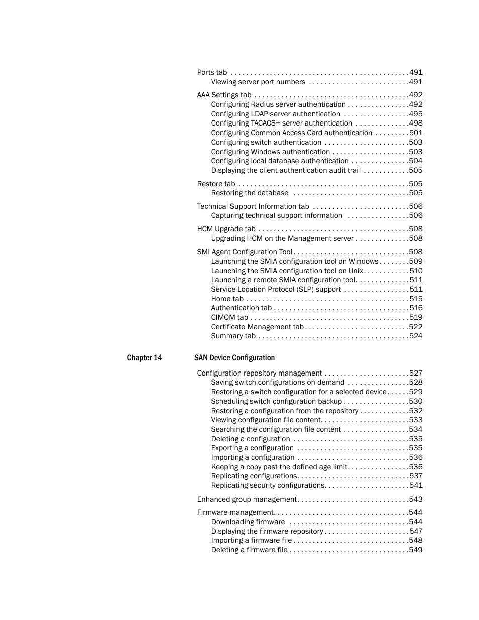 Brocade Network Advisor SAN + IP User Manual v12.1.0 User Manual | Page 16 / 2389