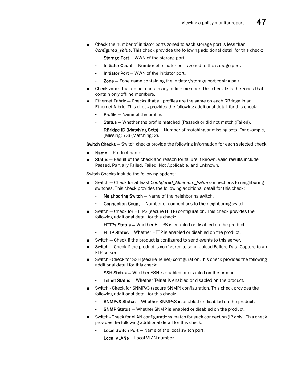 Brocade Network Advisor SAN + IP User Manual v12.1.0 User Manual | Page 1746 / 2389