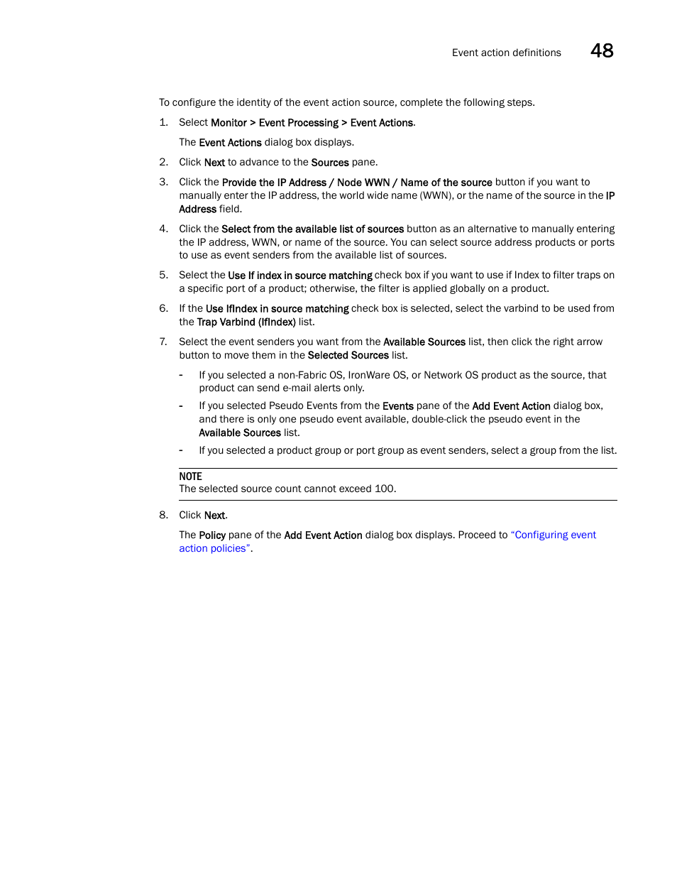 Brocade Network Advisor SAN + IP User Manual v12.1.0 User Manual | Page 1779 / 2389