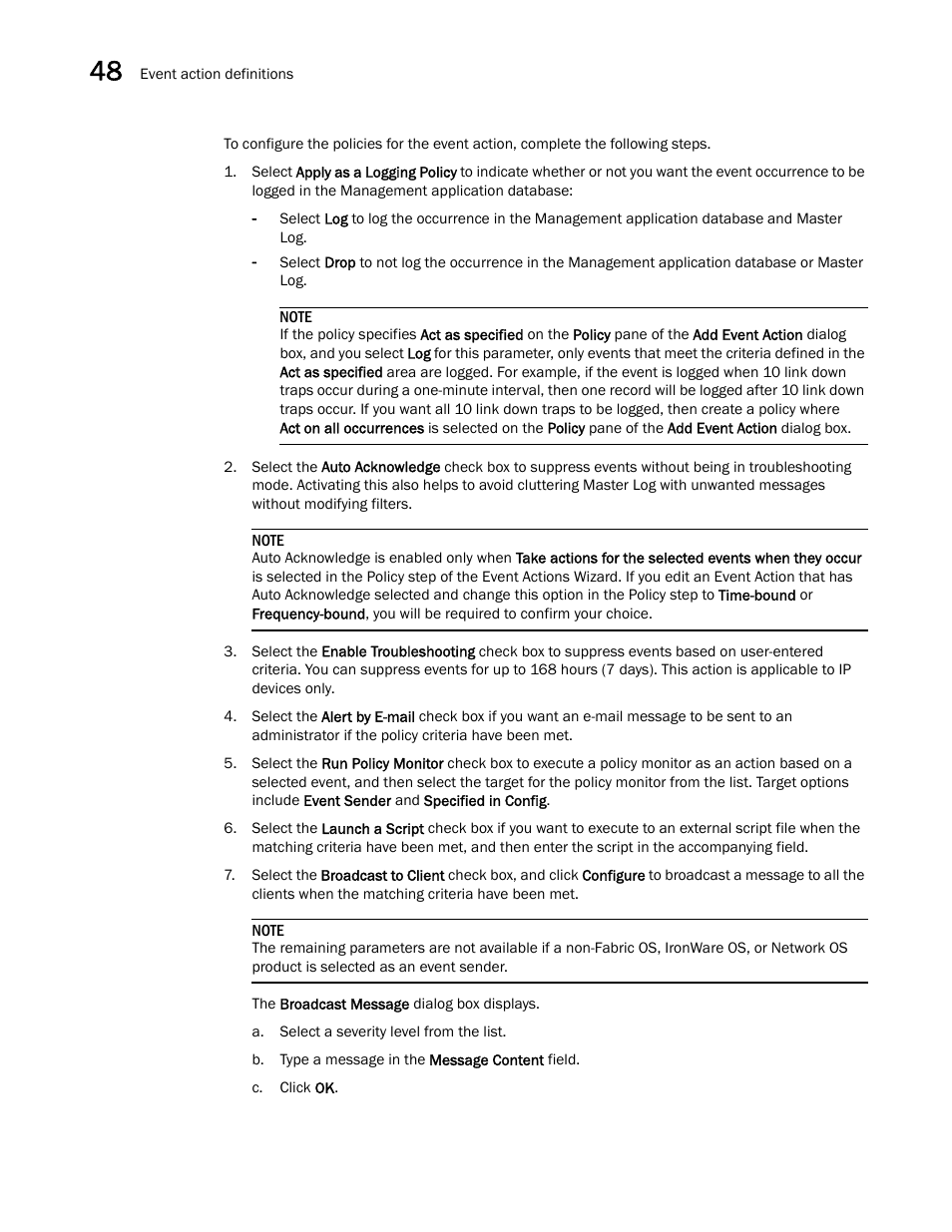 Brocade Network Advisor SAN + IP User Manual v12.1.0 User Manual | Page 1782 / 2389