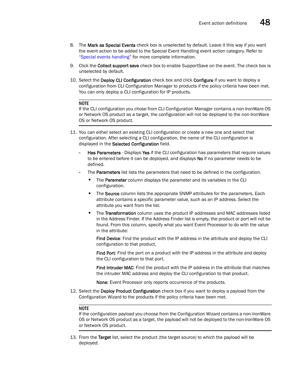 Brocade Network Advisor SAN + IP User Manual v12.1.0 User Manual | Page 1783 / 2389