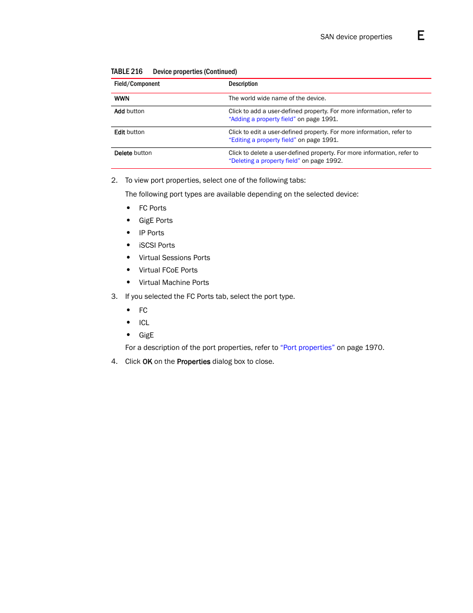 Brocade Network Advisor SAN + IP User Manual v12.1.0 User Manual | Page 2005 / 2389