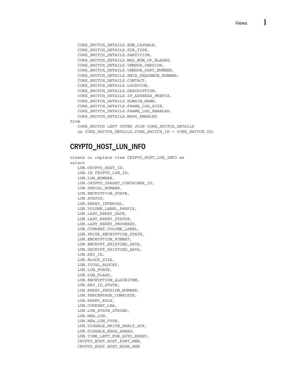 Crypto_host_lun_info | Brocade Network Advisor SAN + IP User Manual v12.1.0 User Manual | Page 2284 / 2389