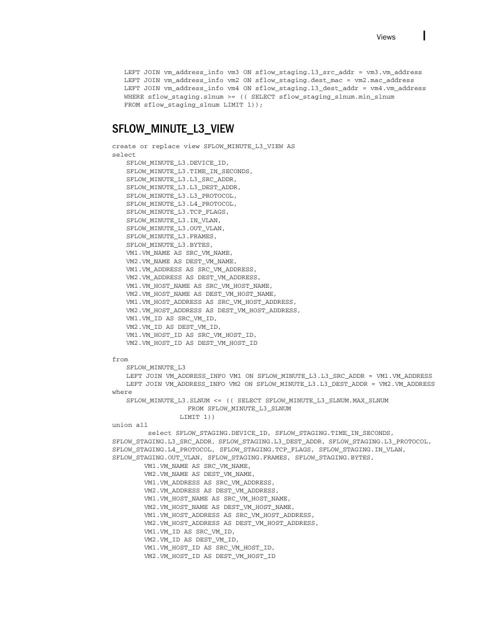 Sflow_minute_l3_view | Brocade Network Advisor SAN + IP User Manual v12.1.0 User Manual | Page 2326 / 2389