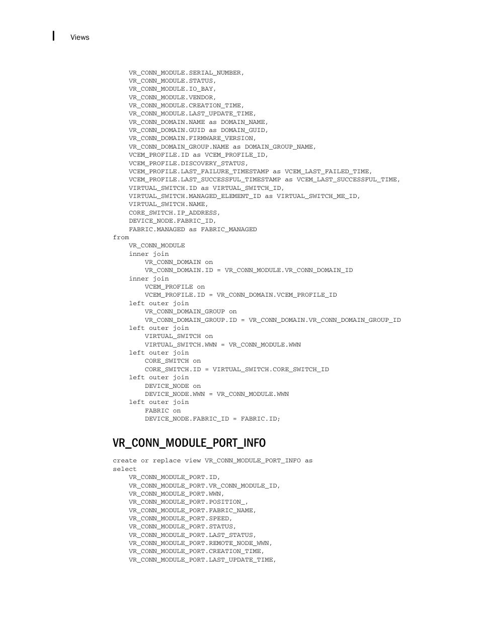 Vr_conn_module_port_info | Brocade Network Advisor SAN + IP User Manual v12.1.0 User Manual | Page 2351 / 2389