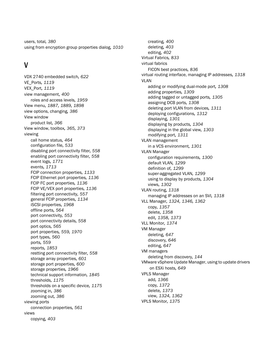 Brocade Network Advisor SAN + IP User Manual v12.1.0 User Manual | Page 2387 / 2389