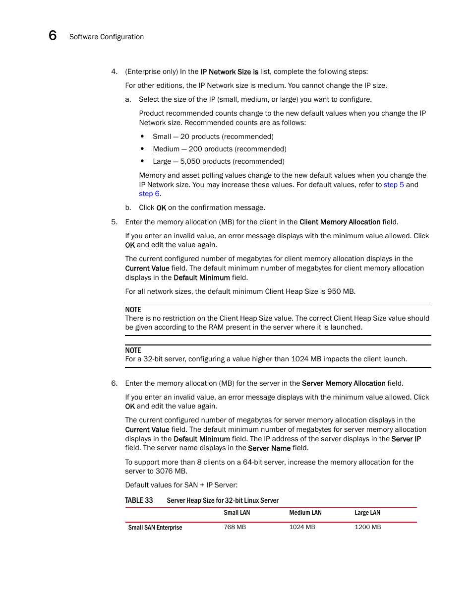 Step 5, Step 6 | Brocade Network Advisor SAN + IP User Manual v12.1.0 User Manual | Page 284 / 2389