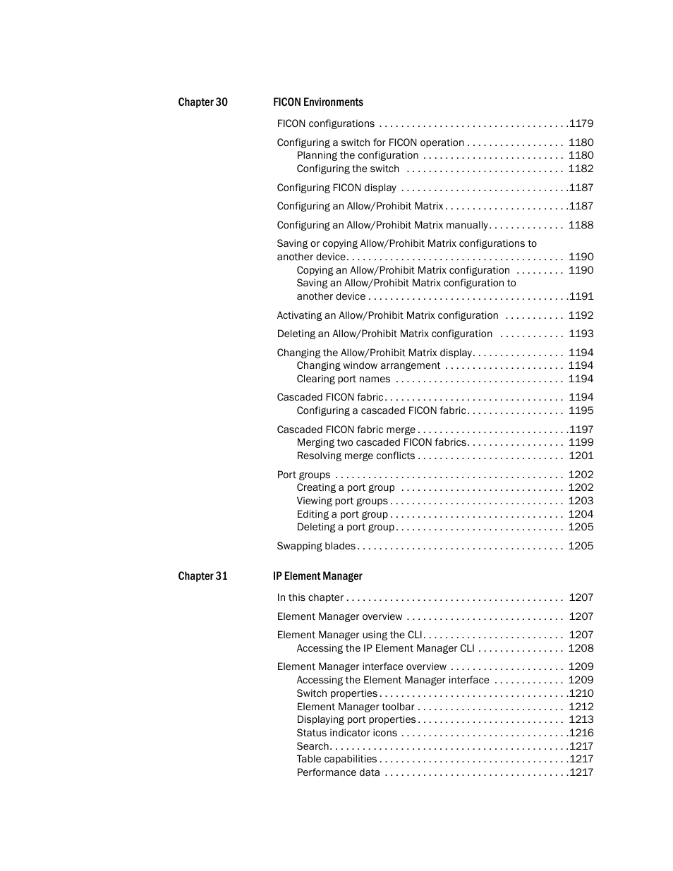 Brocade Network Advisor SAN + IP User Manual v12.1.0 User Manual | Page 33 / 2389