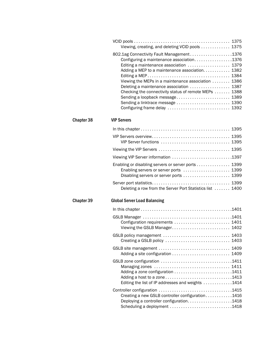 Brocade Network Advisor SAN + IP User Manual v12.1.0 User Manual | Page 38 / 2389