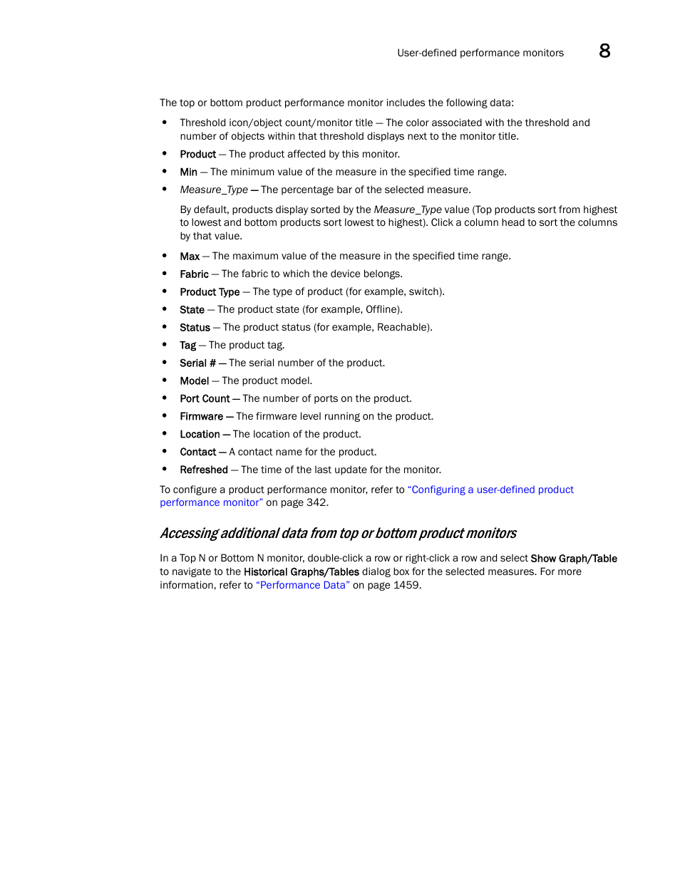 Brocade Network Advisor SAN + IP User Manual v12.1.0 User Manual | Page 402 / 2389