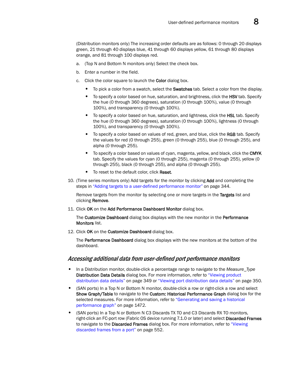 Brocade Network Advisor SAN + IP User Manual v12.1.0 User Manual | Page 412 / 2389