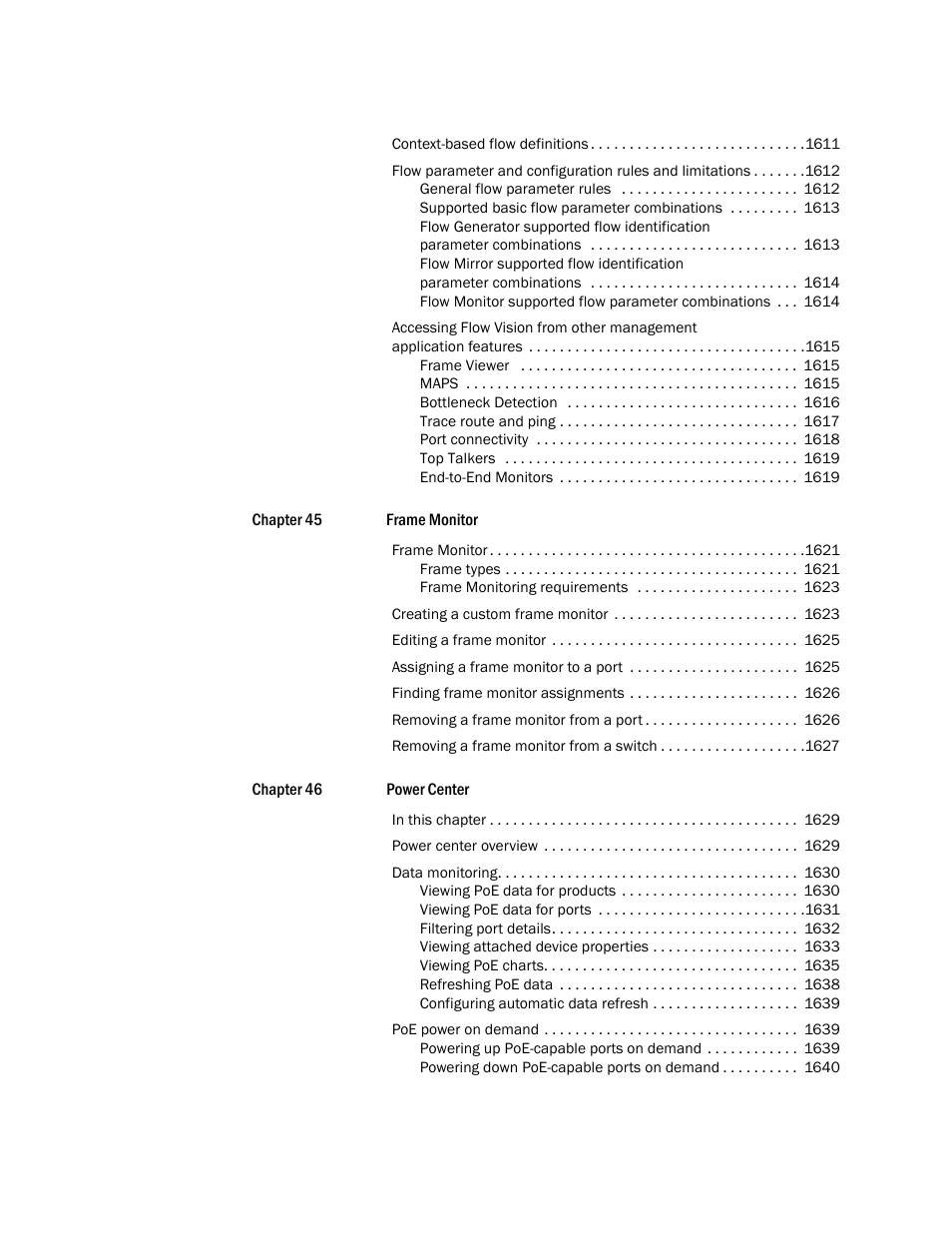 Brocade Network Advisor SAN + IP User Manual v12.1.0 User Manual | Page 43 / 2389